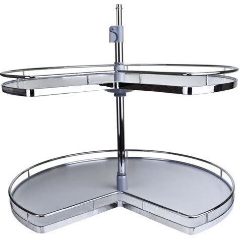 kitchen cabinet lazy susan stainless steel|replacing lazy susan in cabinet.